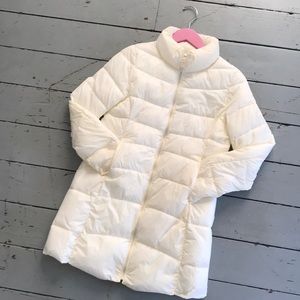 Forever 21 Puffer Jacket. Tunic Length.